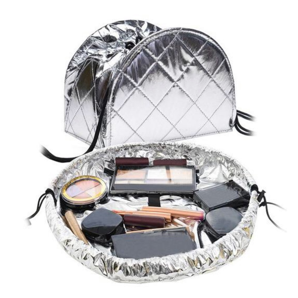 Metallic makeup case 🌲Great XMAS/ Hanukkah gift❄️